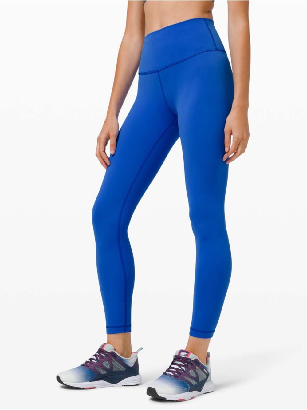 Lululemon Wunder Under HR 25” in Cerulean Blue